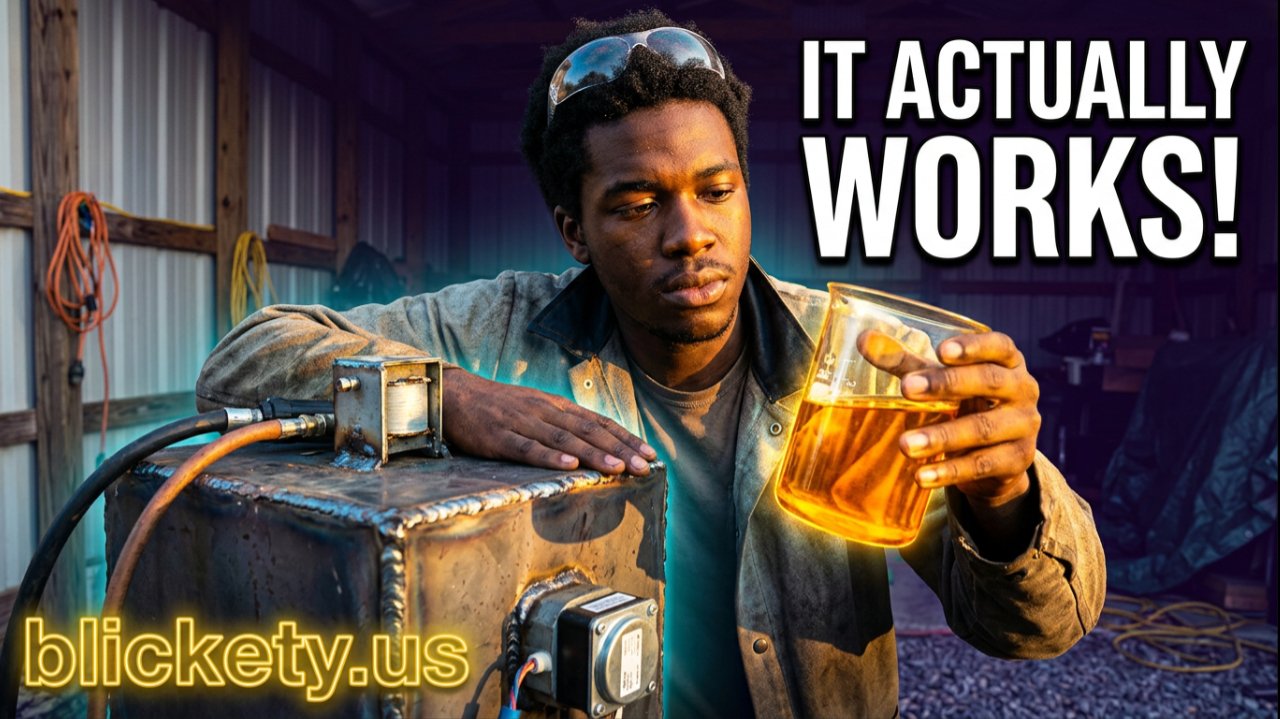 plastic to fuel inventor